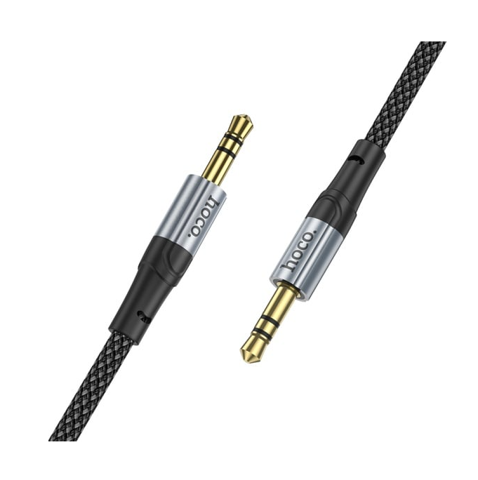 Cablu Audio Hoco UPA26 AUX 3.5mm, 1.2m, Negru