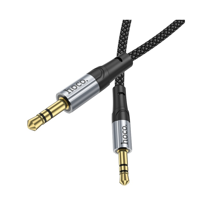 Cablu Audio Hoco UPA26 AUX 3.5mm, 1.2m, Negru