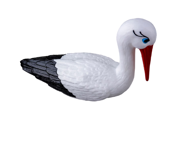 Barză Decorativă – Accesoriu pentru Exterior, Ușor de Montat