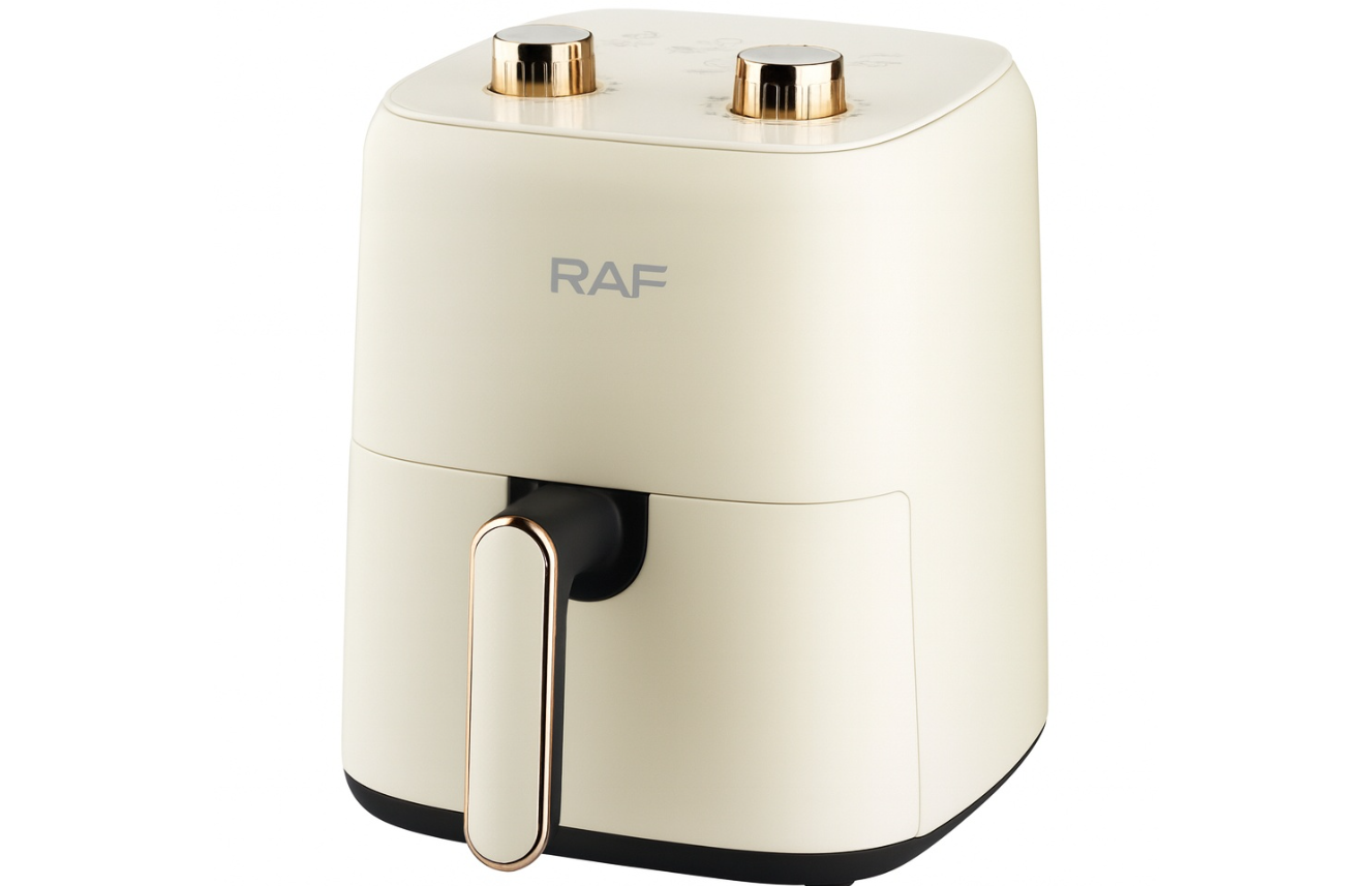 Raf R5237B – Friteuza cu aer cald 3L, 1500W Aurie