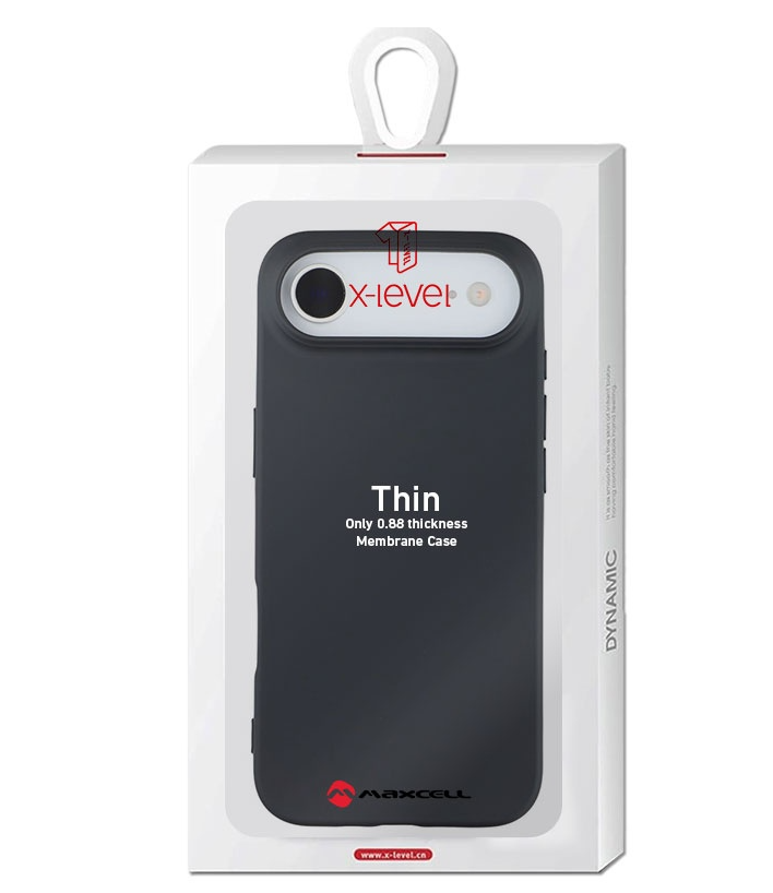 Husa X-Level pentru APPLE iPhone 17 Air – Thin Series, SoftTouch