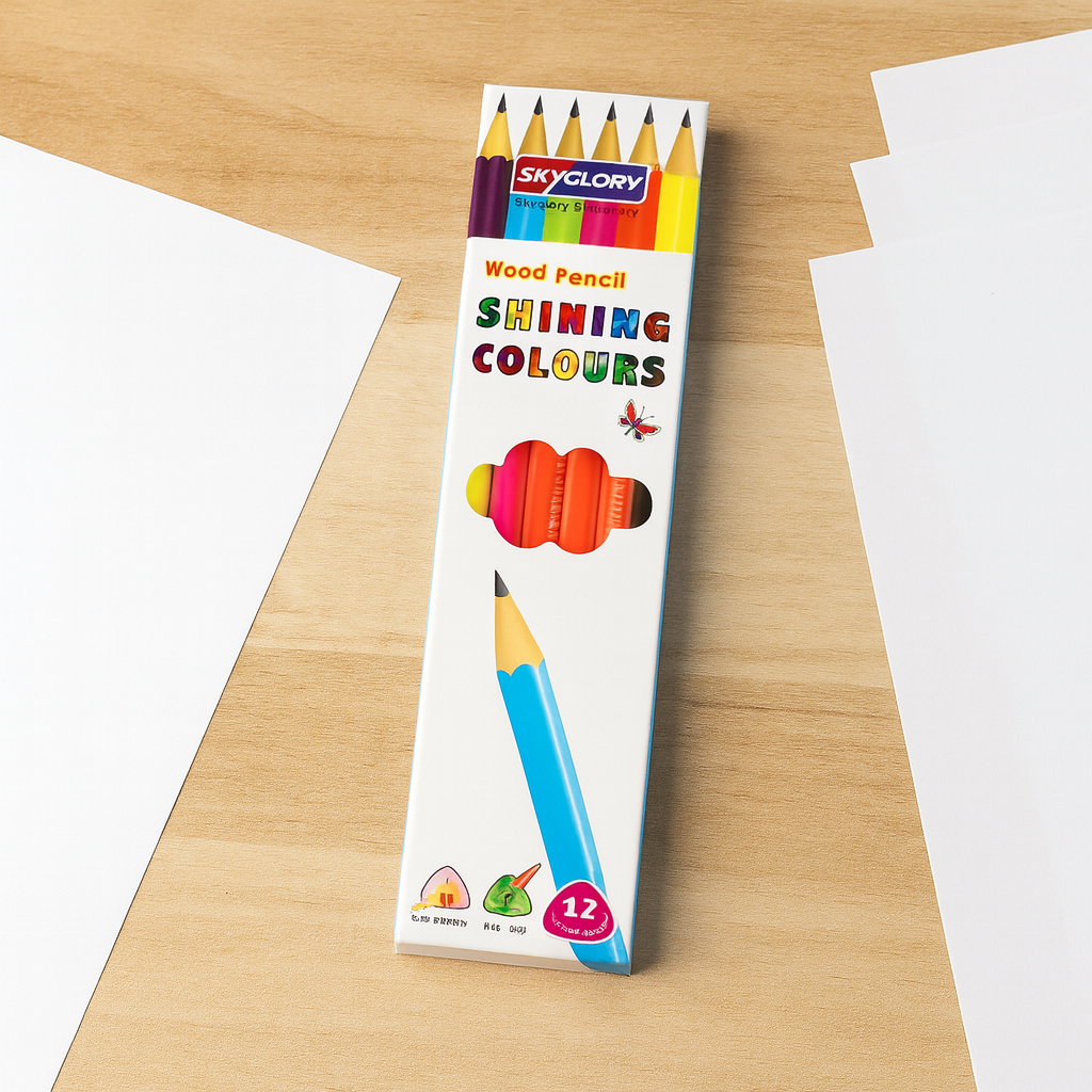 Set Creioane Grafit – 12 bucăți, pentru desen și schiță