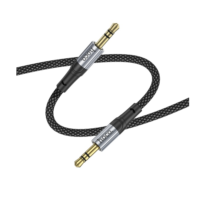 Cablu Audio Hoco UPA26 AUX 3.5mm, 1.2m, Negru