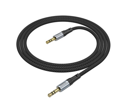 Cablu Audio Hoco UPA26 AUX 3.5mm, 1.2m, Negru