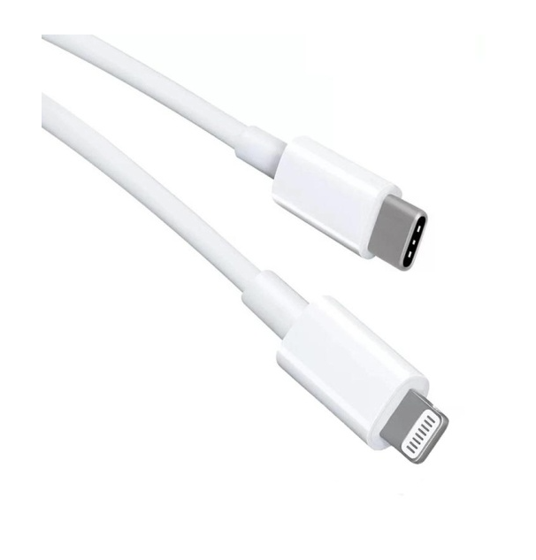 Cablu Date si Incarcare, USB-C la Lightning, PD20W, QC3.0, 1m, Alb Kaku