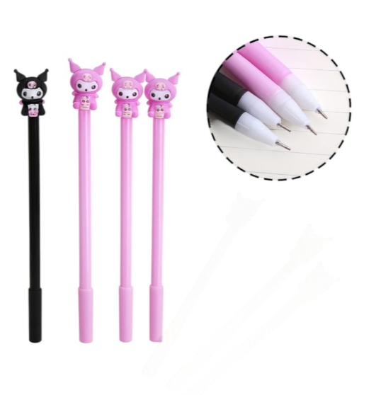 Pix cu Gel 17 cm – Figurine Kuromi & My Melody, Culori Asortate