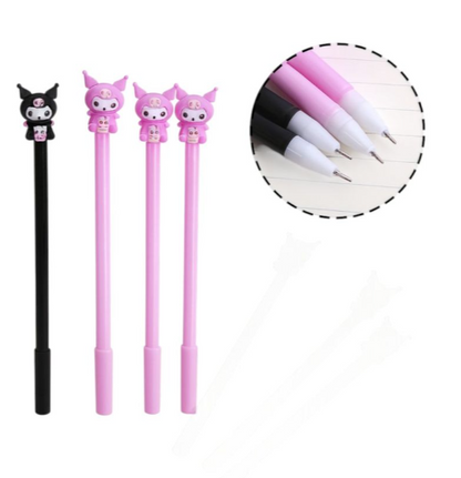 Pix cu Gel 17 cm – Figurine Kuromi & My Melody, Culori Asortate