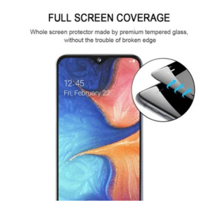 Folie de sticla Premium 6D, Grosime 0.3 mm, compatibila Samsung A20e