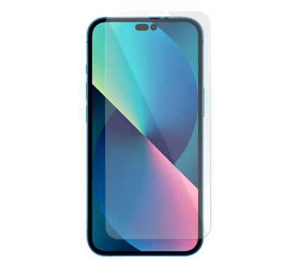 Folie de protectie 0.3 mm din sticla 9H cu margini rotunjite pentru Iphone 14 Pro