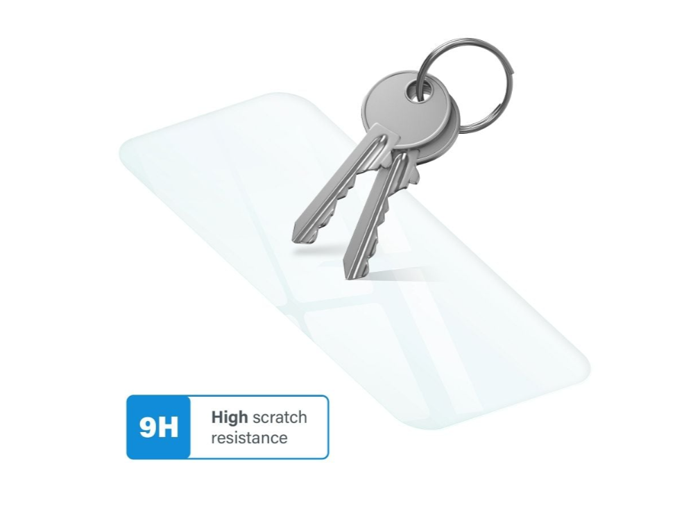 Folie de protectie 0.3 mm din sticla 9H cu margini rotunjite pentru Iphone 14 Pro