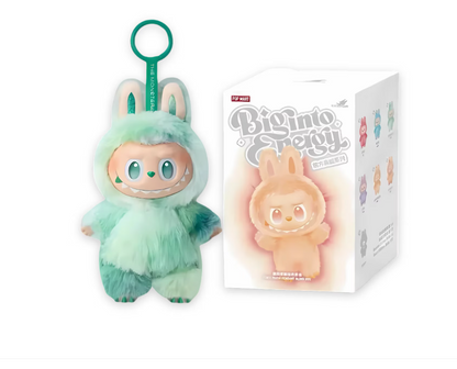 Figurina LaBubu – personaj Serenity,Colectia Big into Energy, plus cu cap rotativ, 16cm breloc decorativ & jucarie colectionabila