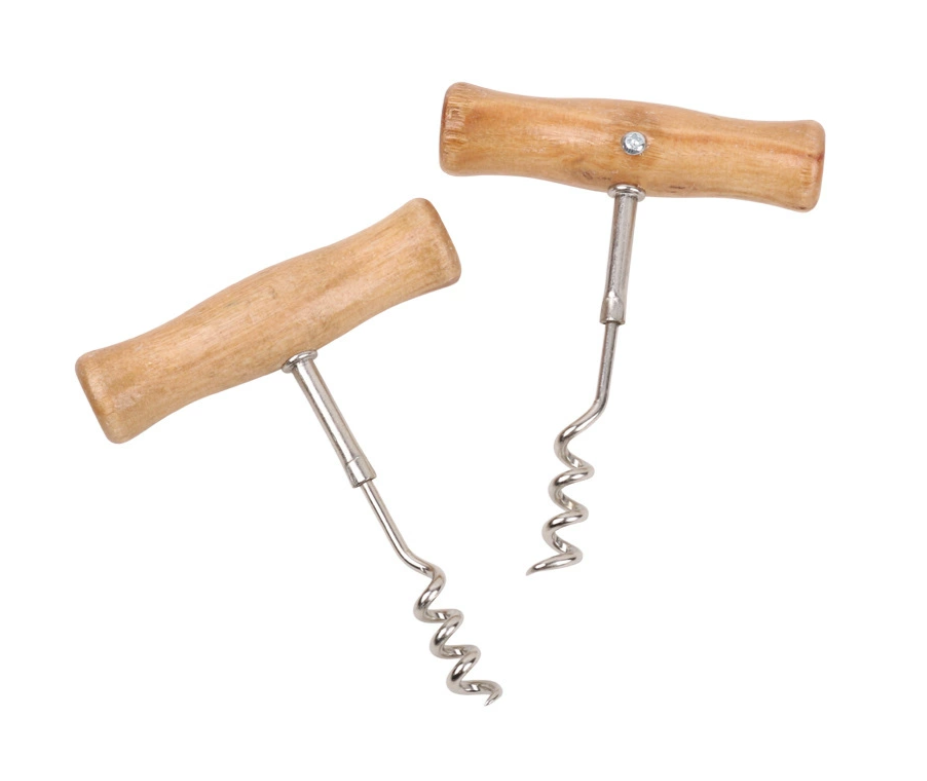 Tirbuson cu Maner din Lemn 9x10cm