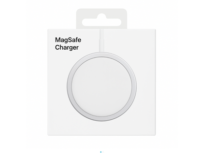 Incarcator Magsafe, iPhone, Magnetic, Wireless, Alb