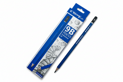 Creion grafit 9B – Calitate PREMIUM pentru desen și schiță